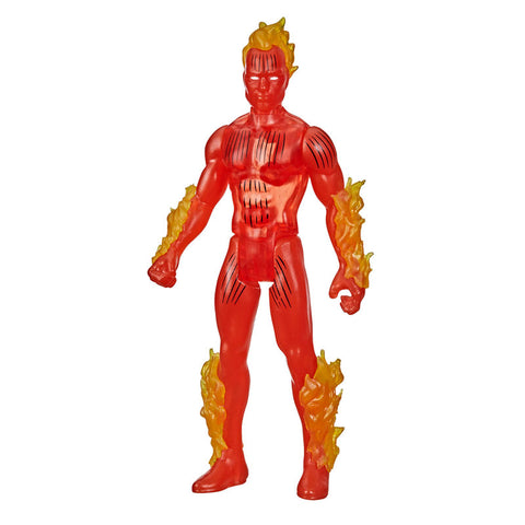 "Marvel Comics" "Marvel Legend RETRO" 3.75 Inch, Action Figure #06 Human Torch