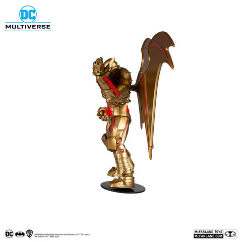 DC Multiverse Action Figure Hellbat Armor Batman (Gold Edition) [Comic]