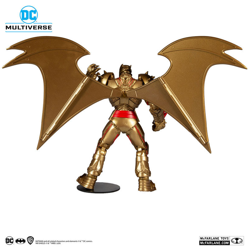 DC Multiverse Action Figure Hellbat Armor Batman (Gold Edition) [Comic]