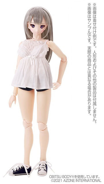 1/3 Scale AZO2 Scalloped Lace Camisole White (DOLL ACCESSORY)