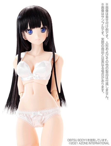 1/3 Scale AZO2 Basic Bra & Shorts White x White (DOLL ACCESSORY)