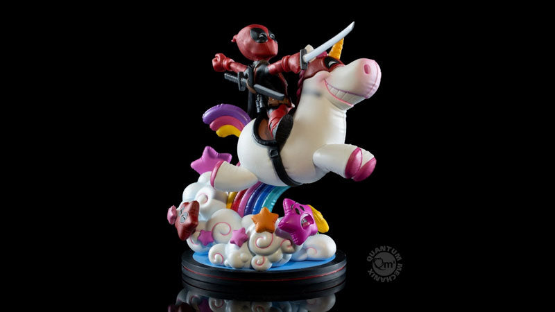 Q-fig Max Elite/ Marvel Comics: Deadpool & Unicorn PVC Figure