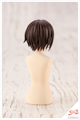 Sousai Shoujo Teien After School Short Wig A [White & Chocolate Brown] 1/10 Plastic Model