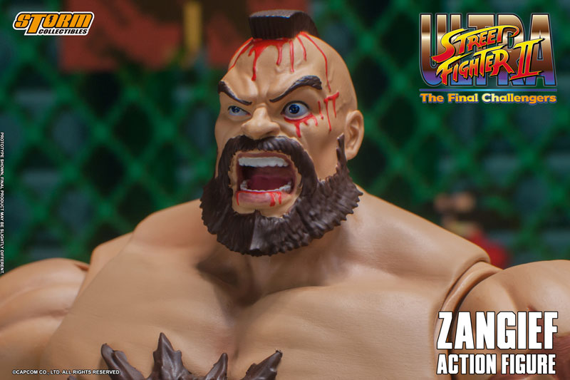 Ultra Street Fighter II The Final Challengers Action Figure Zangief