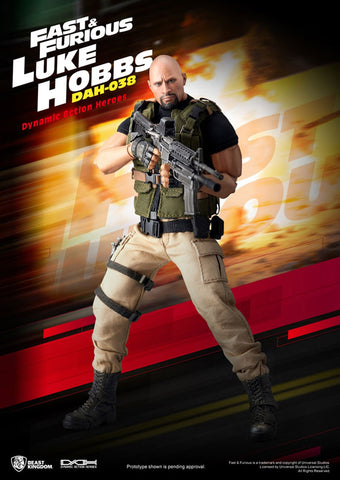 Dynamic Action Heroes #038 "The Fast and The Furious" Luke Hobbs