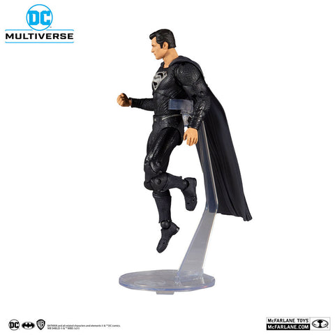 Action Figure Superman (Black Suit) "Zack Snyder's Justice League"