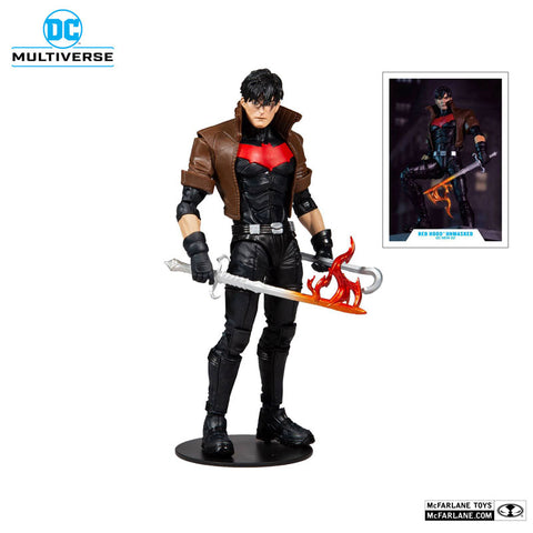 "DC Comics" DC Multiverse 7 Inch, Action Figure #065 Red Hood (No Mask) [The New 52]