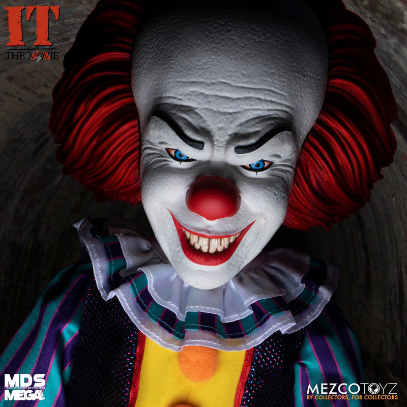 MDS Designer Series / IT: Pennywise 15 Inch Mega Scale Figure with Sound
