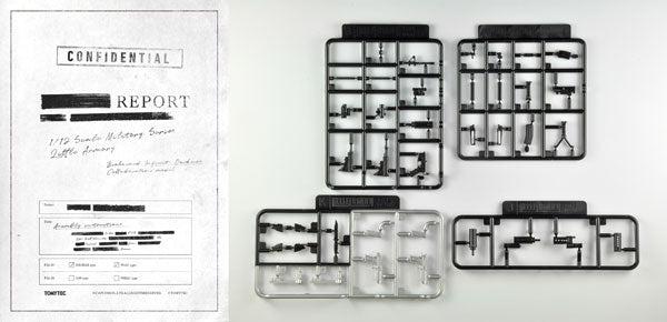LittleArmory [LABH01] "Resident Evil: Infinite Darkness" Weapons 1, 1/12 Plastic Model