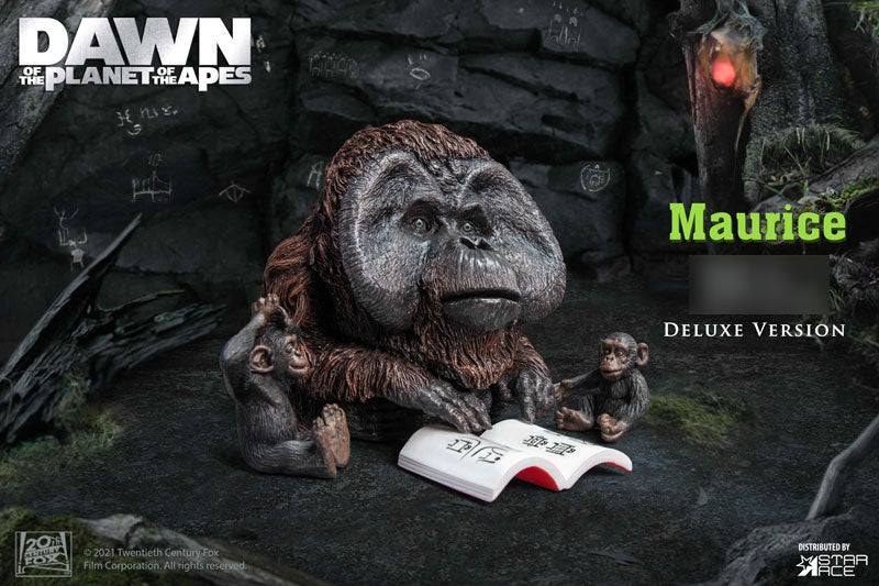 Dawn of the Planet of the Apes Maurice Deluxe Edition Deformed Style Statue