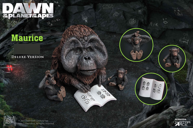 Dawn of the Planet of the Apes Maurice Deluxe Edition Deformed Style Statue