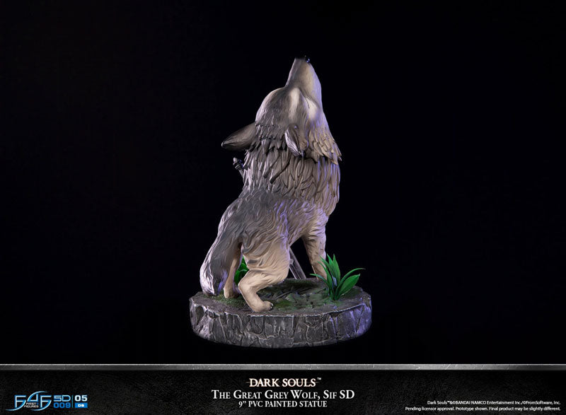 DARK SOULS / The Great Grey Wolf Sif SD PVC Statue