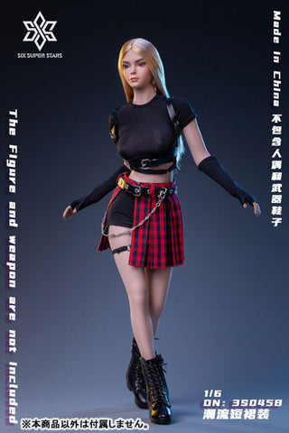 1/6 Female Outfit Trend Skirt Set B (DOLL ACCESSORY)