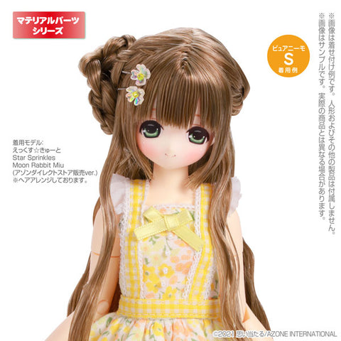 1/6 Pure Neemo Wear Doll Hair Pin - Flower (Sankayou) - Clear White (DOLL ACCESSORY)