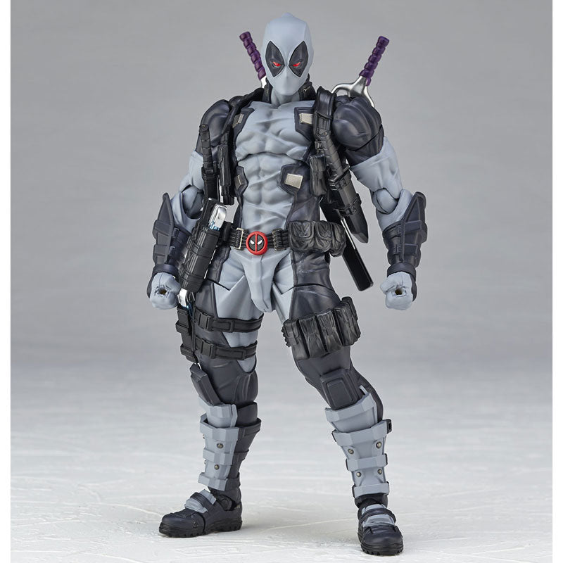 ScoLar - フィギュアコンプレックス アメイジングヤマグチ No.025EX Deadpool ver.2.0 X-FORCE color ver.(デッドプール ver.2.0 Xフォースカラー版) 完成品 可動フィギュア 海洋堂 Deadpool - Amazing Yamaguchi No.025EX - Ver.2.0, X-FORCE