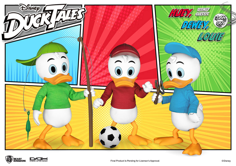 Dynamic Action Heroes #069 "Duck Tales" Huey & Dewey & Louie