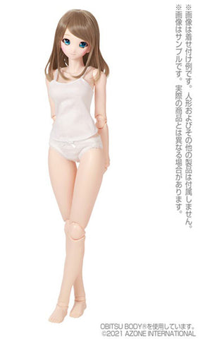 1/3 Scale's AZO2 Kina Kazuharu School Uniform Collection "Kazuharu High School Camisole" White (DOLL ACCESSORY)