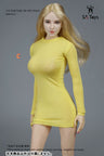 1/6 Female Outfit Side Zipper Tight Skirt C (DOLL ACCESSORY)