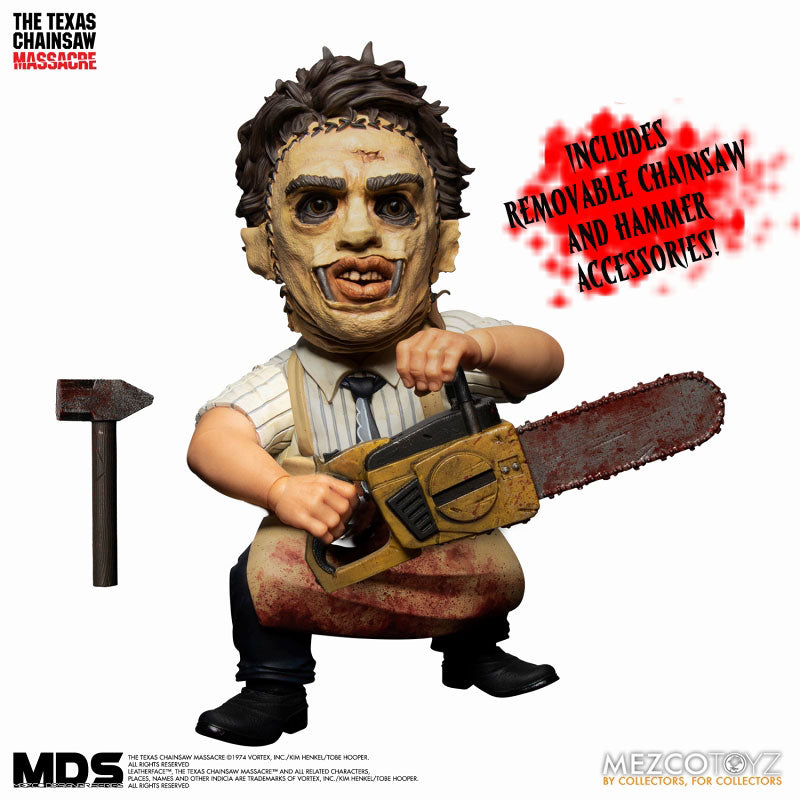 MDS Designer Series / Texas Chainsaw Massacre: Leatherface 6 Inch Action Figure