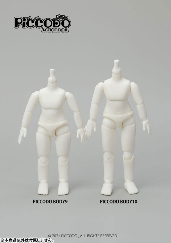 PICCODO Series BODY9 Deformed Doll Body PIC-D001PW Pure Whity