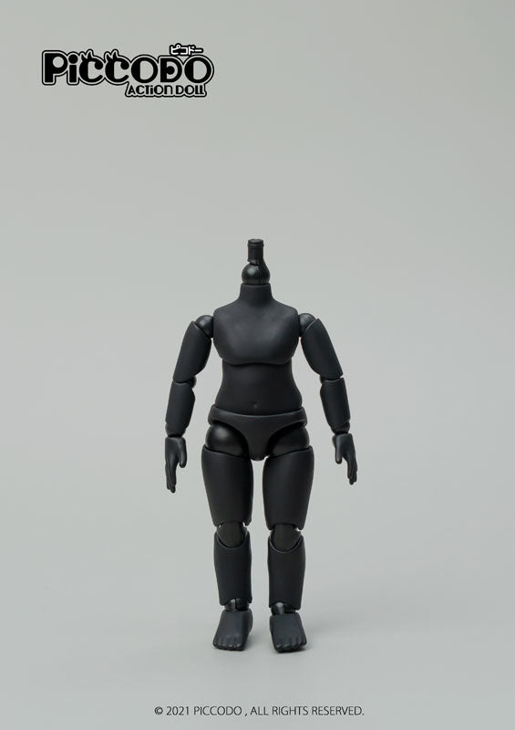 PICCODO Series BODY9 Deformed Doll Body PIC-D001PB Pure Black