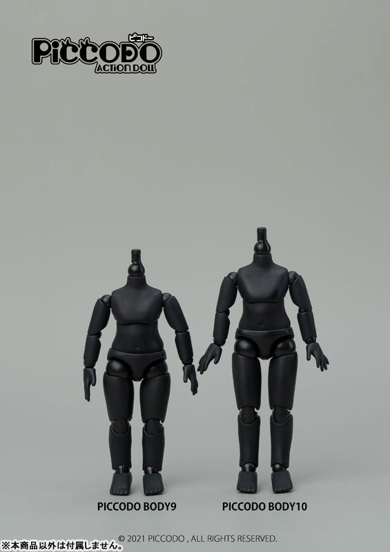 PICCODO Series BODY10 Deformed Doll Body PIC-D002PB Pure Black
