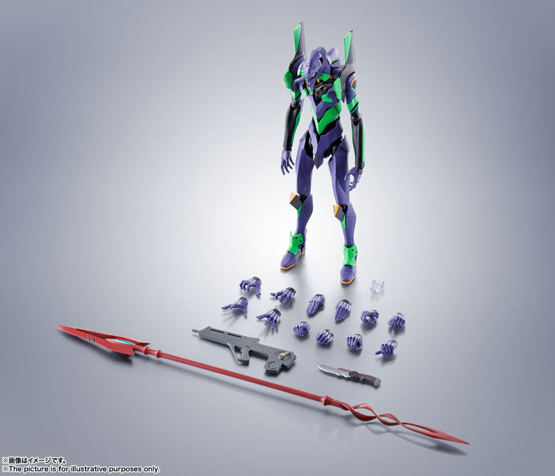 Robot Spirits  EVA-01 + Spear of Cassius (Renewal Color Edition)