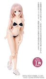 1/3 Scale AZO2 Triangle String Bikini set White x Dark Navy (DOLL ACCESSORY)