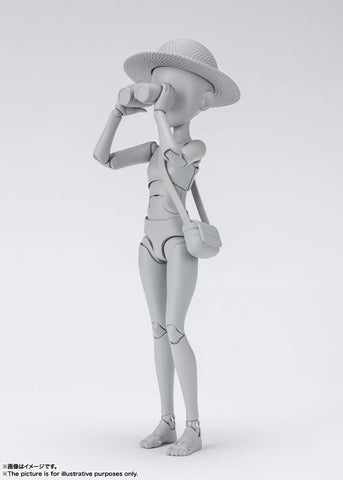 S.H.Figuarts - Body-chan - Ken Sugimori Edition - DX Set - Gray Color Ver. - 2023 Re-release (Bandai Spirits)