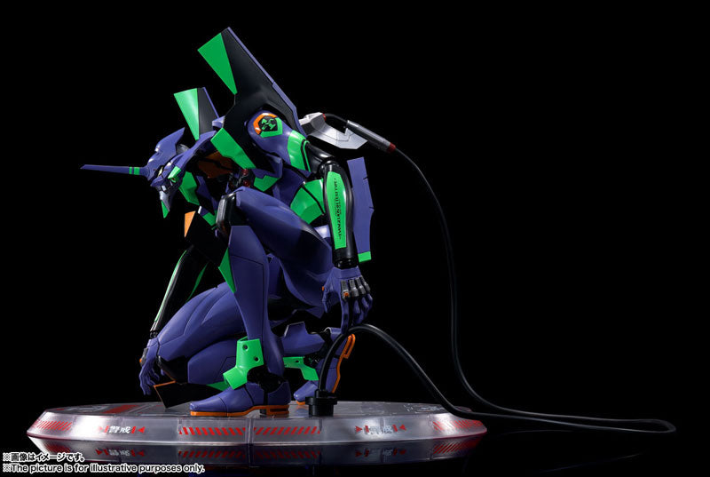 DYNACTION Regular Humanoid Battle Weapon Synthetic Human EVA-01 + Spear of Cassius (Renewal Color Edition)