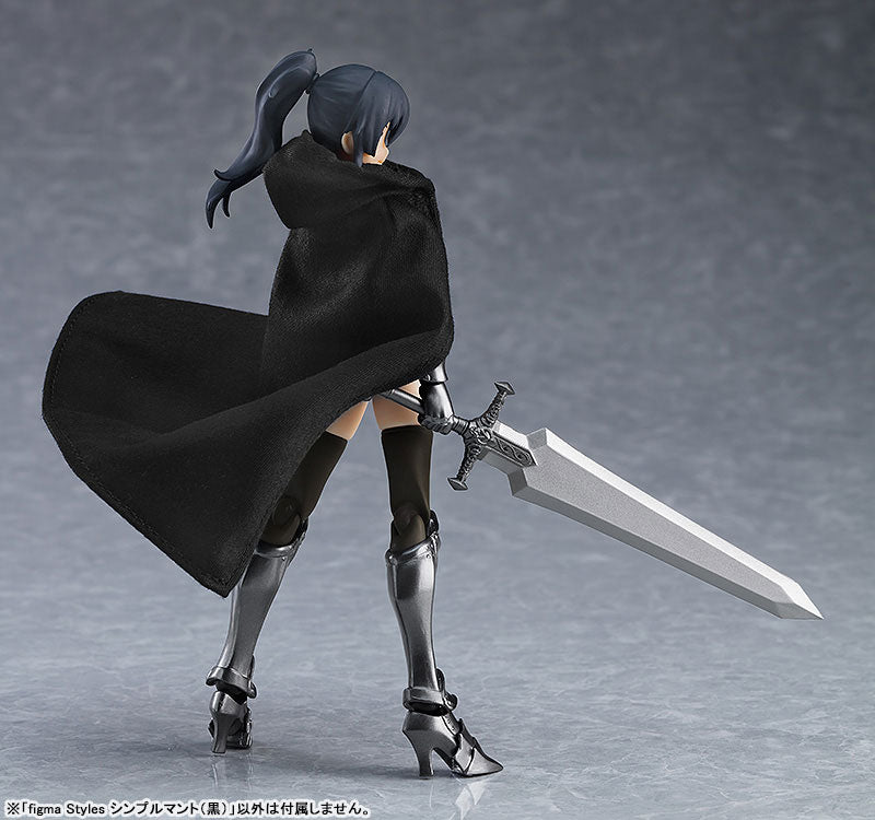Figma Styles - Simple Cape - Black (Max Factory)