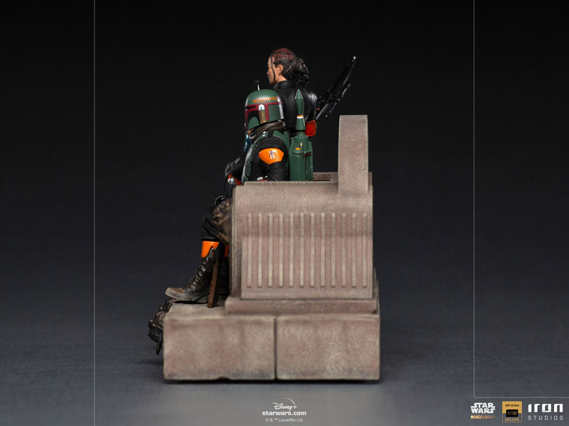 Mandalorian "Deluxe Art Scale" 1/10 Boba Fett & Fennec Shand (Throne)