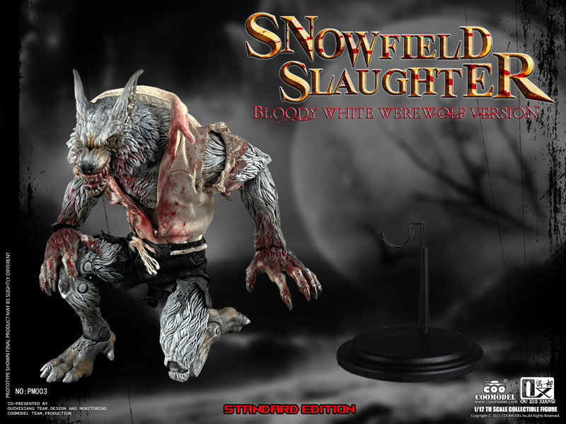 1/12 Palmtop Monsters Snow Field Slaughter Brandy White Werewolf Ver.
