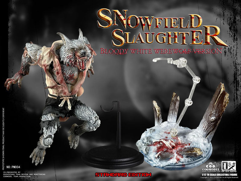 1/12 Palmtop Monsters Snow Field Slaughter Brandy White Werewolf DX Ver.