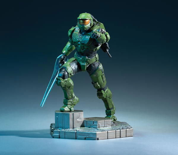 Halo Infinite / Master Chief With Grappleshot PVC Statue