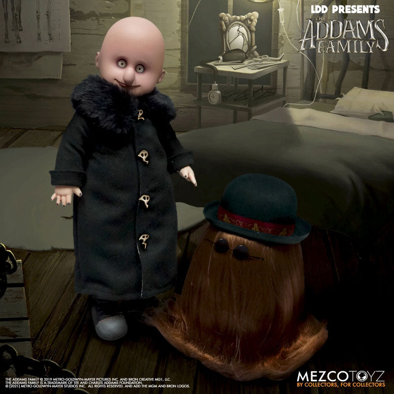 Living Dead Dolls / The Addams Family: Fester & Cousin Itt 2PK
