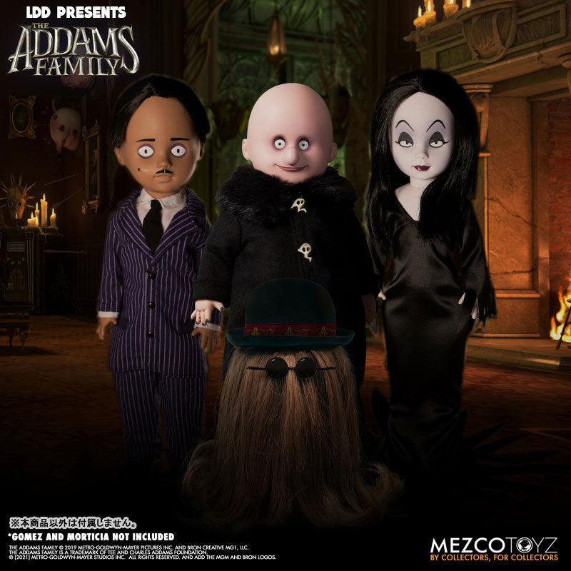 Living Dead Dolls / The Addams Family: Fester & Cousin Itt 2PK