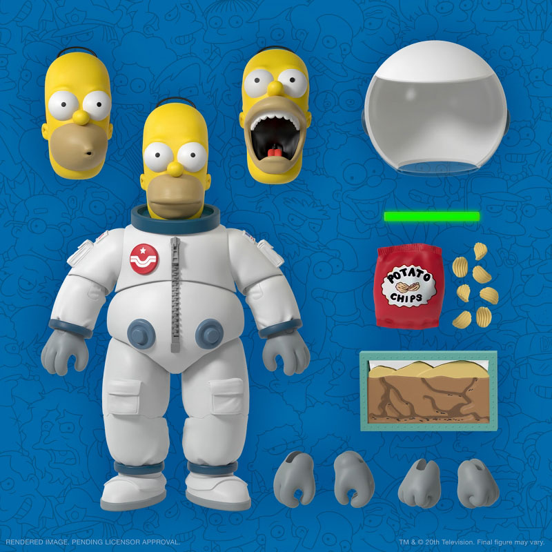 The Simpsons / Deep Space Homer Ultimate 7 Inch Action Figure