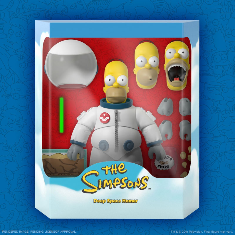 The Simpsons / Deep Space Homer Ultimate 7 Inch Action Figure