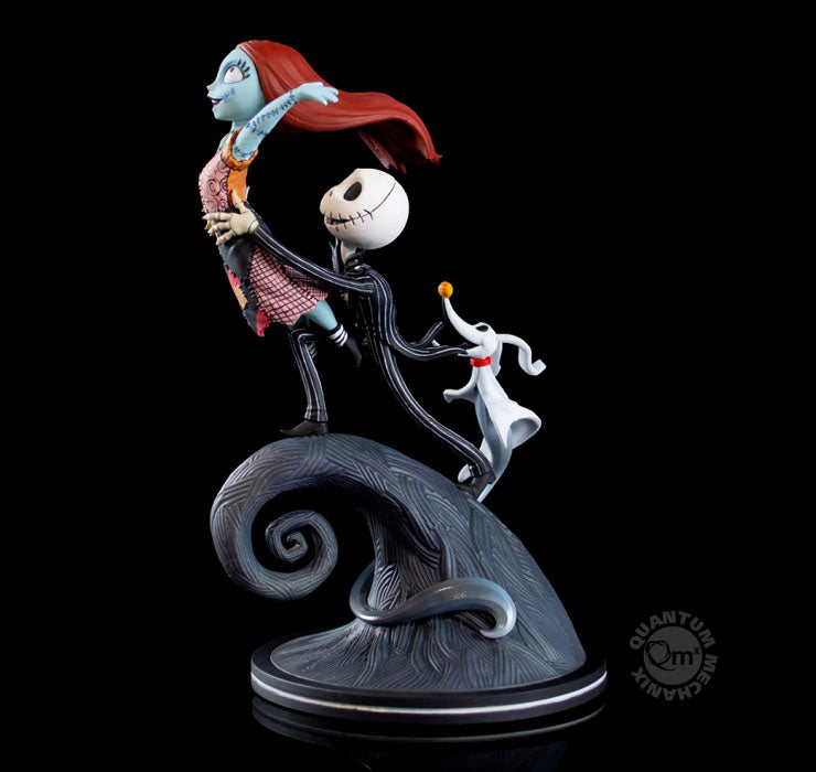 Q-Fig Elite The Nightmare Before Christmas Jack, I'm Flying Sally & Jack & Zero