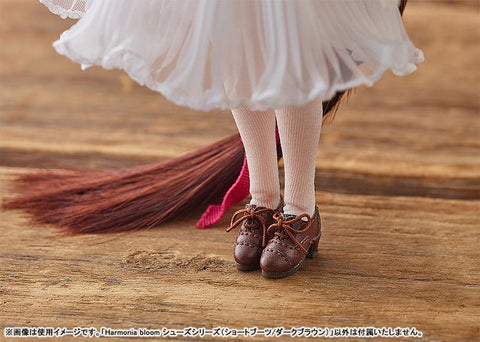 Harmonia bloom Shoes Series (Short Boots/Dark Brown) (DOLL ACCESSORY)