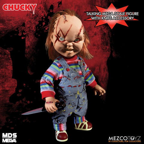 Child's Play/ Chucky 15 Inch Talking Mega Scale Figure