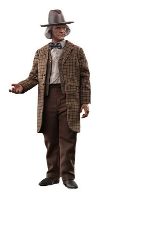 MOVIE MASTER SERIES - BACK TO THE FUTURE PART III - DOC BROWN - 1/6 (Hot Toys)