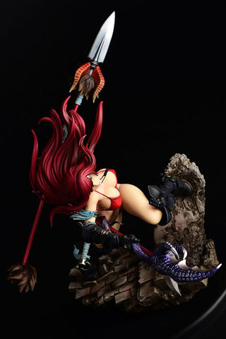 Fairy Tail - Erza Scarlet - 1/6 - the Kishi ver., Another Color :Black Armor: - December 2022 Re-release (Orca Toys)