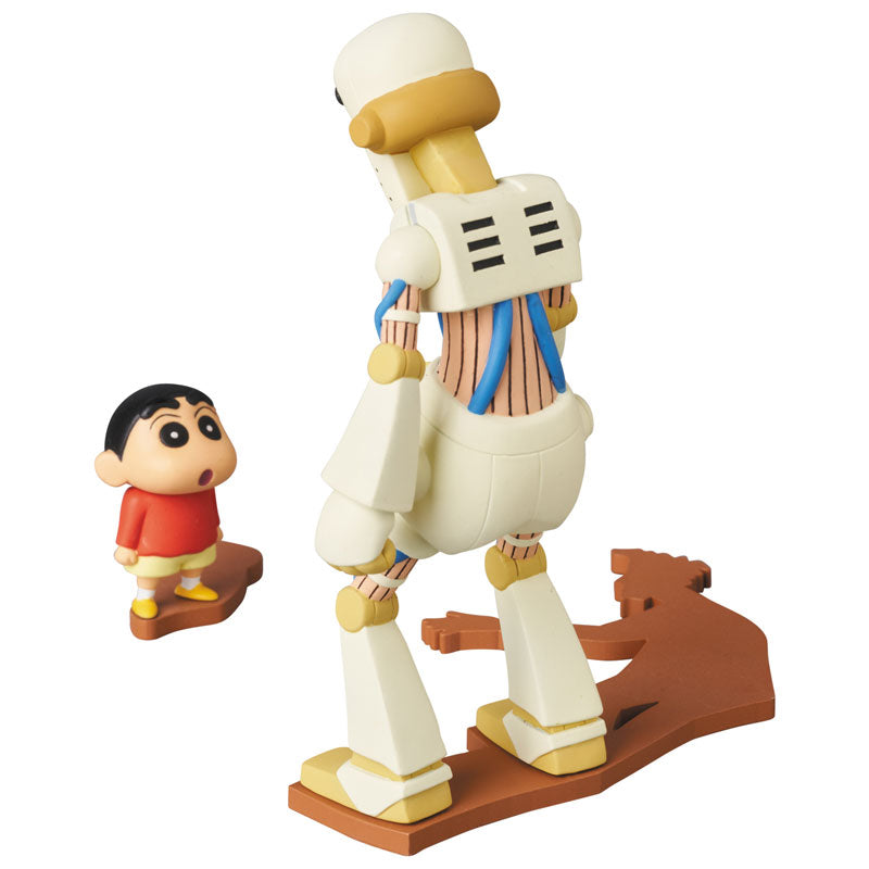 Crayon Shin-chan Gachinko! Gyakushuu no Robo Tou-chan - Nohara Shinnosuke & Robo Hiroshi - UDF Crayon Shin-chan Series 4 - Ultra Detail Figure No.676 (Medicom Toy)