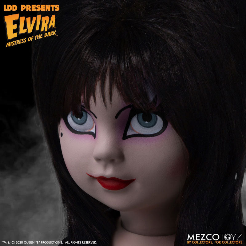 Living Dead Dolls - Elvira Mistress of the Dark - Elvira (Mezco)