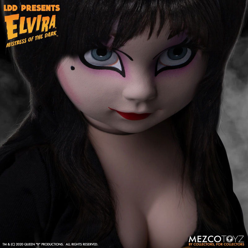 Living Dead Dolls - Elvira Mistress of the Dark - Elvira (Mezco)