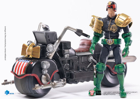 Judge Dredd - Judge Dredd & Lawmaster MKII Set - 1/18 (Hiya Toys)