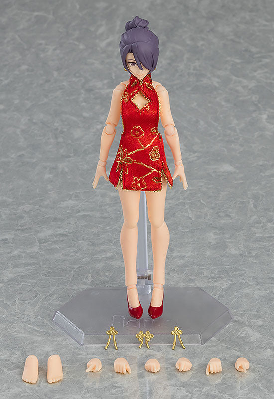 Original Character - Figma #569 - figma Styles - Mika - Mini Skirt Chinese Dress Outfit (Max Factory)