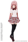 1/3 Scale 45 Girly Frills Skirt Set Red x White Checker (DOLL ACCESSORY)